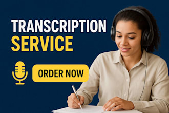 transcribe your audio or video accurately