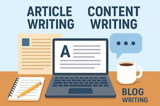 do article writing, copypaste writing