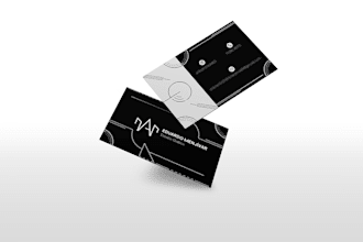 diseñaré tu tarjeta de presentación profesional y moderna