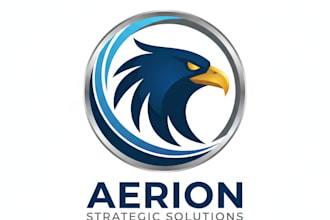 design professional eagle logo
