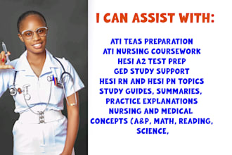 help you prepare for teas, hesi a2, ged, rn and pn tests