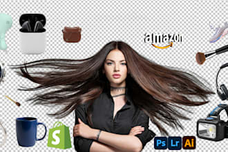 product retouching perfect background removal, drop shadow