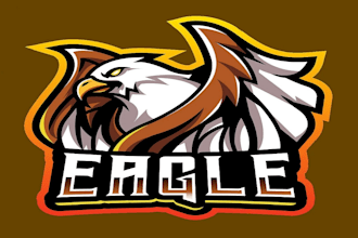 design professional eagle logo
