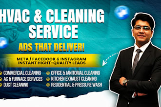 run meta ads for hvac, cleaning, and local service lead generation