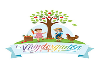 design minimalist childcare baby care or kids logo