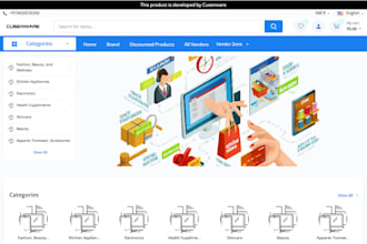 develop a marketplace platform, e commerce marketplace