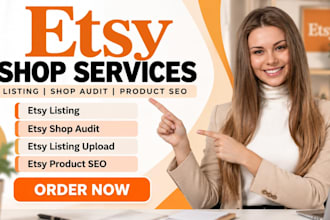 etsy listing etsy shop audit etsy listing upload etsy product seo