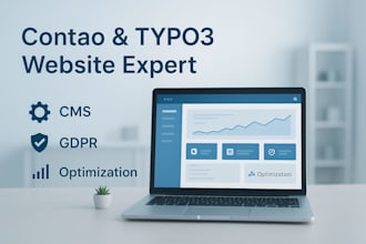 build fix upgrade your german contao website, typo3 website with gdpr compliance
