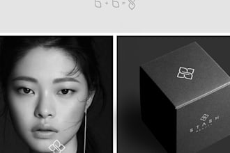 design a modern minimalist jewelry logo