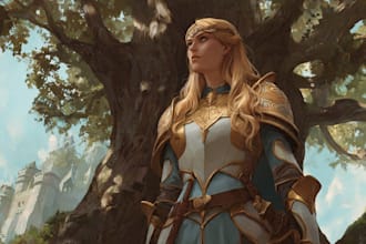 design character fantasy illustration