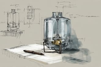 provide design sketch for your product
