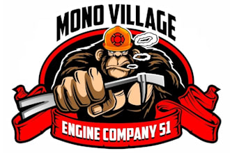 design excellent gorilla logo