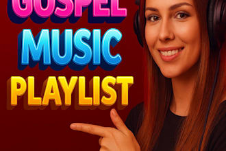create a powerful gospel music playlist for worship inspiration