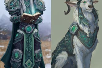 do your oc, world of warcraft or dnd fantasy character