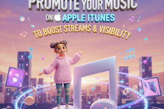 promote your music on apple itunes to boost streams visibility