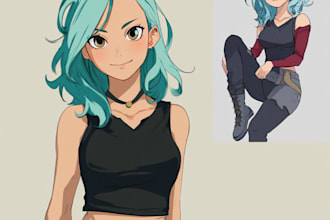 draw anime and manga illustrations