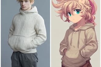 make a pony or illustrious lora of an anime boy character