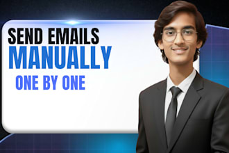 manually send emails one by one