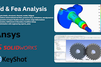 do professional fea and cfd analysis using ansys and abaqus