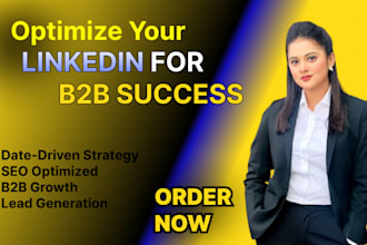 do linkedin optimization for you