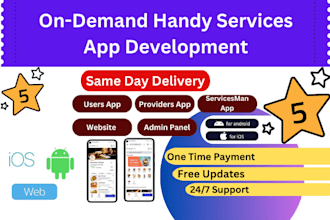 develop handy man app, home fixer app, home service app, home repair app