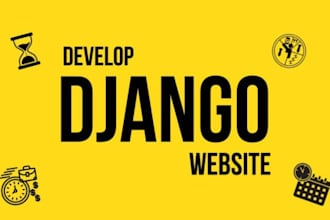 be your python django developer