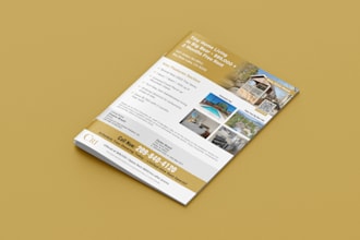 design eye catching marketing brochures and flyer