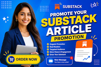 promote your substack promotion substack page  newsletter, increase subscribers