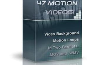 give you 47 motion video background loops that will give your video productions that polished feel you have been after