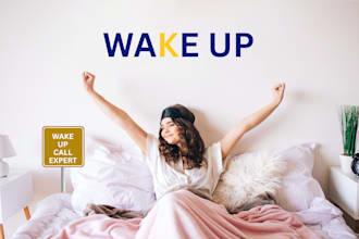 be your daily accountability partner with wake up calls reminder