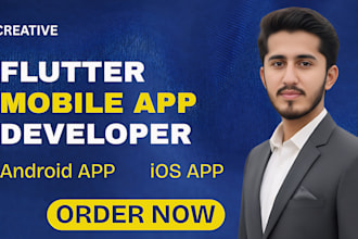be flutter developer for mobile app in flutter app development