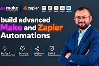 build make, zapier and n8n automation workflows