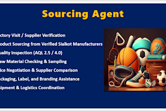 provide professional sourcing and inspection services in sialkot, pakistan