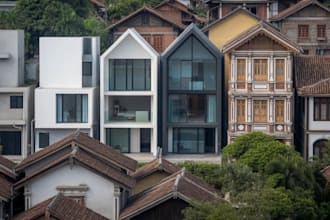 design modern minimalist home, traditional home and cultural house