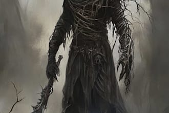 do horror character and fantasy horror character art