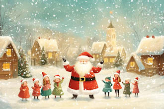 create festive holiday  design illustration