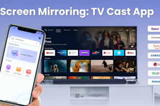 develop screen mirroring app, wifi display app, screen cast app, mira cast app