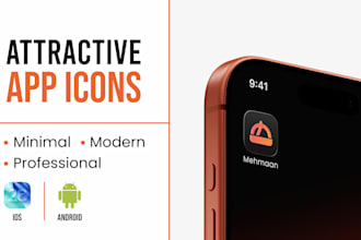 design attractive app icon