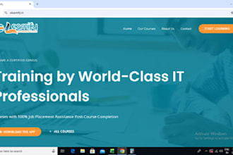 develop professional websites, custom software, and database applications