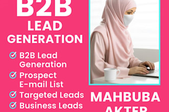 provide accurate b2b leads and verified emails