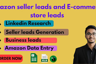 targeted amazon seller leads and ecommerce store  leads