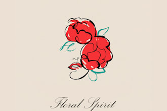 create minimalist line drawn illustrations
