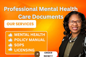 set up mental health facility, policies, licensing, license mental health