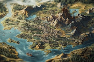 do fantasy maps and city maps