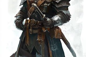 dnd, fantasy character and dnd character