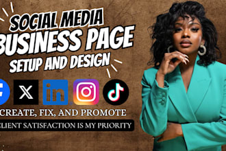 do facebook business page create and setup social media accounts instagram page