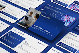 design or redesign powerpoint presentation and pitch deck