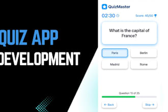 create a quiz app, survey app, poll app