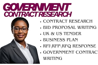do contract research secure government contract rfp,rfq,rfi bid proposal, grant