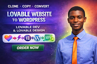 lovable website, lovable to wordpress, lovable dev, lovable design,